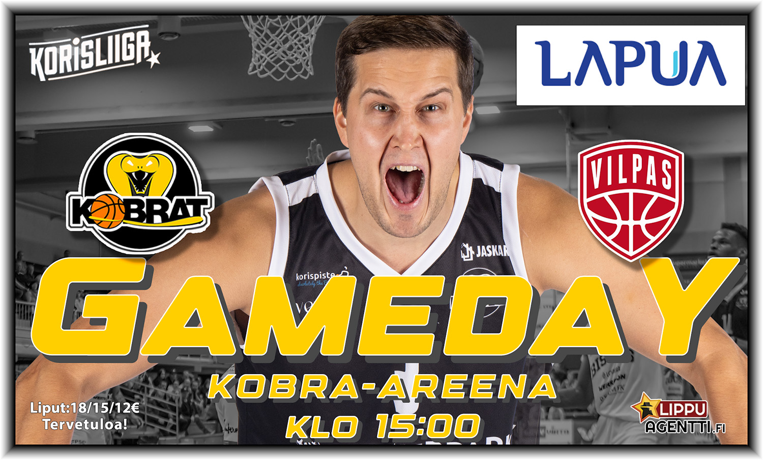 Gameday vilpas syys 2024